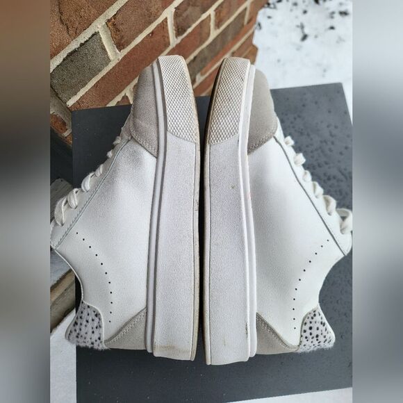 Women's Vintage Havana Ream Cheetah  Hide Platform Sneaker Sz 7.5 - Picture 6 of 11